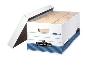 Archive Box & Lid Bankers Heavy Duty